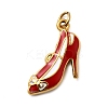 304 Stainless Steel Enamel Pendants STAS-B097-12G-2
