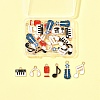 30Pcs 6 Styles Alloy Enamel Charms FIND-FS0003-99-6