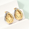 304 Stainless Steel Stud Earrings EJEW-U045-04C-GP-2
