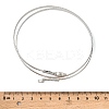Alloy Upper Arm Open Cuff Bangles for Women BJEW-U037-01B-P-3
