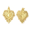 Rack Plating Brass Pendants KK-C030-21G-1