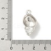 Marine Organism Tibetan Style Alloy Pendants FIND-B050-33AS-03-3