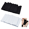 2Pcs 2 Colors Polyester Ribbing Fabric for Cuffs DIY-WR0004-78-1