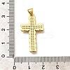 Rack Plating Brass Micro Pave Cubic Zirconia Pendants KK-L226-005G-09-3