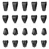 40Pcs 4 Style 304 Stainless Steel Snap on Bails STAS-SC0005-63-1