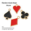 40Pcs Barrel Plating Alloy Pendants ENAM-FP0002-46-6