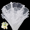 Wrinkled Wavy Polyester Flower Bouquets Wrapping Packaging FIND-WH0110-752-1