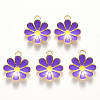 Alloy Enamel Pendants ENAM-S121-116D-2