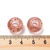 Transparent Acrylic European Beads TACR-P009-A01-04-3