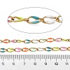 Ion Plating(IP) 304 Stainless Steel Enamel Link Chain CHS-H027-01G-02-4