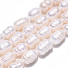 Natural Cultured Freshwater Pearl Beads Strands X-PEAR-N012-06R-4