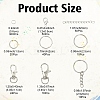 DIY Keychain Jewelry Making Finding Kits DIY-YW0012-02-2