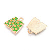 Beach Theme Alloy Enamel Pendants ENAM-T022-33L-2