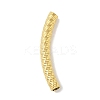 304 Stainless Steel Curved Tube Beads STAS-M071-03J-G-2