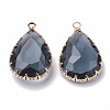 K9 Glass Pendants X-GLAA-Q069-06B-2