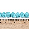 Synthetic Coral Dyed Carved Beads Strands X-CORA-K009-05A-08-3
