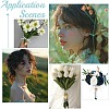 Alloy & Brass Wedding Photo Locket Pendant Decoration HJEW-WR00001-7