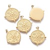 Ion Plating(IP) 316 Surgical Stainless Steel Pendants LS-STAS-F256-001G-1