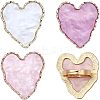 CHGCRAFT 3Pcs 3 Colors Adjustable Resin Palette Rings RJEW-CA0001-05-1