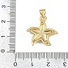 Brass Micro Pave Cubic Zirconia Pendants KK-D376-06G-3