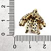 Brass Micro Pave Black Cubic Zirconia Beads KK-V011-26G-3