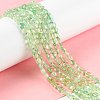 Natural Prehnite Beads Strands G-D0003-A99-2