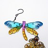Iron Dragonfly Wind Chime Kit HJEW-TAC0008-02-3