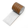 Non-woven Fabrics Imitation Wood Grain Adhesive Tape DIY-GF0005-15D-2