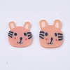Handmade Polymer Clay Kitten Cabochons CLAY-R087-31-2