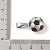 304 Stainless Steel Pendants STAS-S001-06P-E-3