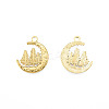 Ion Plating(IP) 201 Stainless Steel Pendants STAS-N098-233LG-1