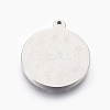 Non-Tarnish 304 Stainless Steel Pendants X-STAS-E444-07-2