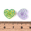 Printed Opaque Resin Cabochons CRES-T025-16C-3