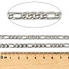 316 Surgical Stainless Steel Figaro Chains CHS-H114-09B-P-3