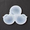 Apple Shape Food Grade Silicone Lollipop Molds LS-DIY-D069-01-4