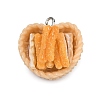 Opaque Resin Pendants LS-RESI-S016-01E-1
