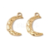 Ion Plating(IP) 304 Stainless Steel Pendants X-STAS-K242-05G-2