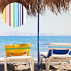 12Pcs 12 Colors Silicone Towel Bands for Beach Chairs AJEW-GF0006-86-7