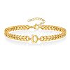 Letter 304 Stainless Steel Link Bracelets FS-WG7830E-03-1