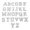 Alphabet Resin Rhinestone Patches DIY-TAC0005-45D-10