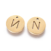 Ion Plating(IP) 304 Stainless Steel Charms STAS-I120-10N-G-2