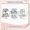 Carbon Steel Cutting Dies Stencils DIY-WH0309-2329-2