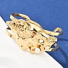 304 Stainless Steel Cuff Bangles for Women BJEW-A049-04F-G-3