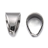 Tarnish Resistant 304 Stainless Steel Snap on Bails LS-X-STAS-R065-34-2