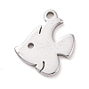 Non-Tarnish 304 Stainless Steel Charms LS-STAS-G287-07P-2