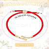1Pc Adjustable Nylon Cord Slider Bracelets for Women BJEW-LP0001-32N-02-2
