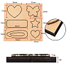 Wood Cutting Dies DIY-WH0169-34-3