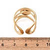 304 Stainless Steel Cuff Ring Components SA-CBA76C4-02G-01-3