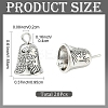20Pcs Tibetan Style Alloy Bell Pendants FIND-YW0010-58-2