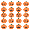 20Pcs Pumpkin Polyester Computerized Embroidery Cloth Iron on/Sew on Patches PATC-HY0001-96-1